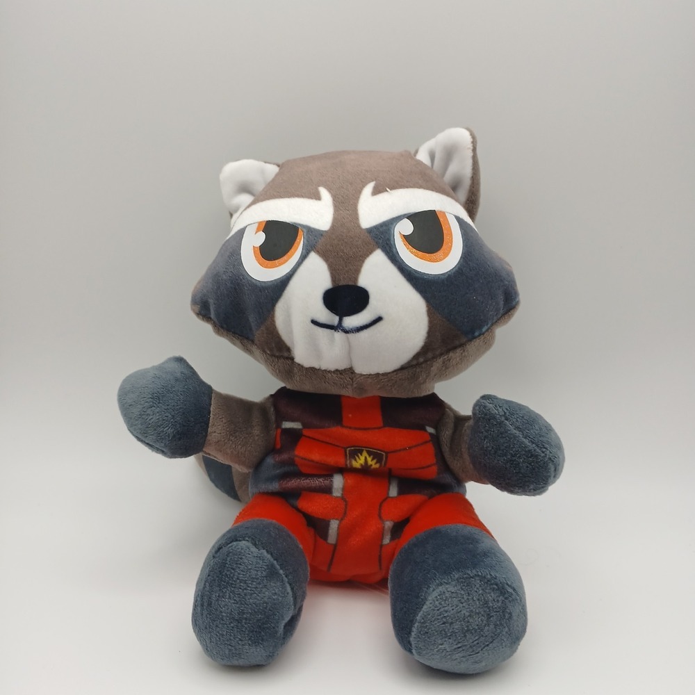 Ty Beanie Babies Rocket Raccoon Marvel Plush Guardians of the Galaxy Superhero